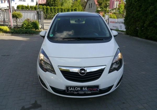 Opel Meriva cena 21600 przebieg: 181367, rok produkcji 2011 z Mikstat małe 497